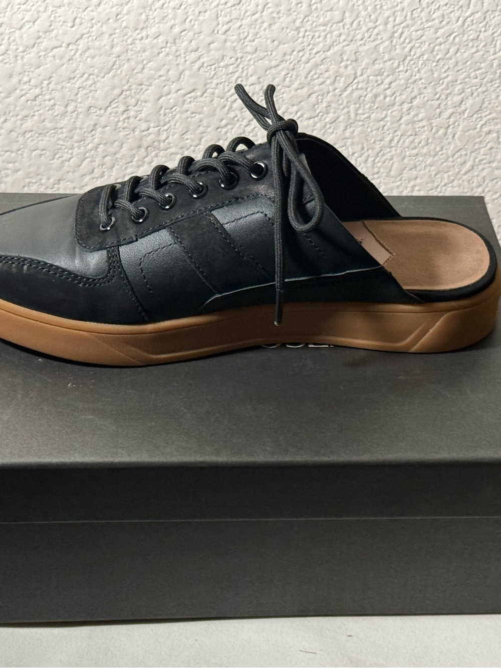 Zac Posen Black Sneakers with Gum Sole - Picture 7 of 9
